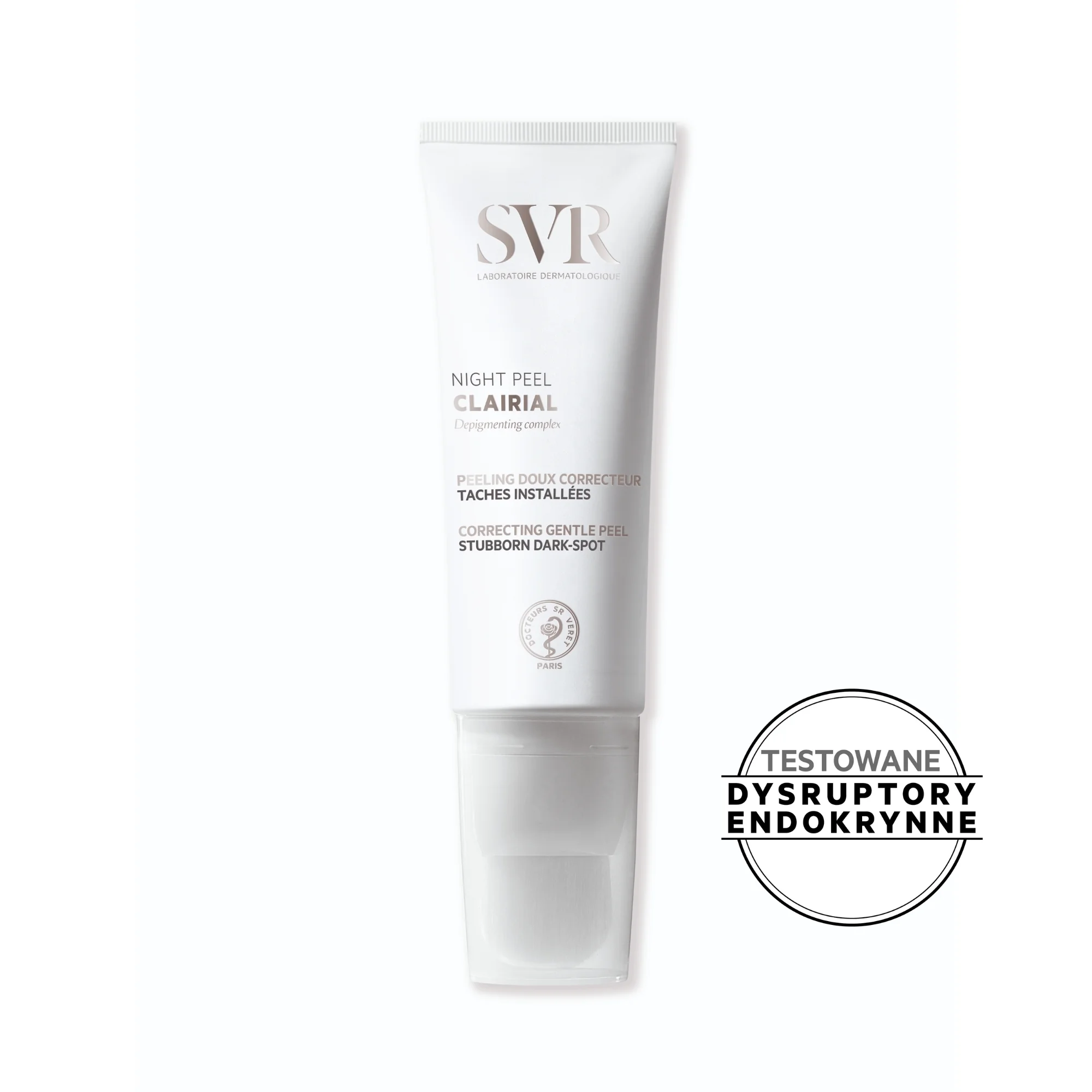 SVR Clairial Night Peel enzymatyczny peeling redukujący przebarwienia na noc, 50 ml