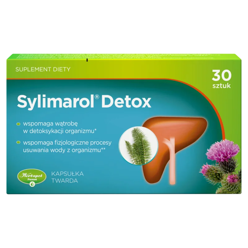 Sylimarol Detox suplement diety, 30 kapsułek