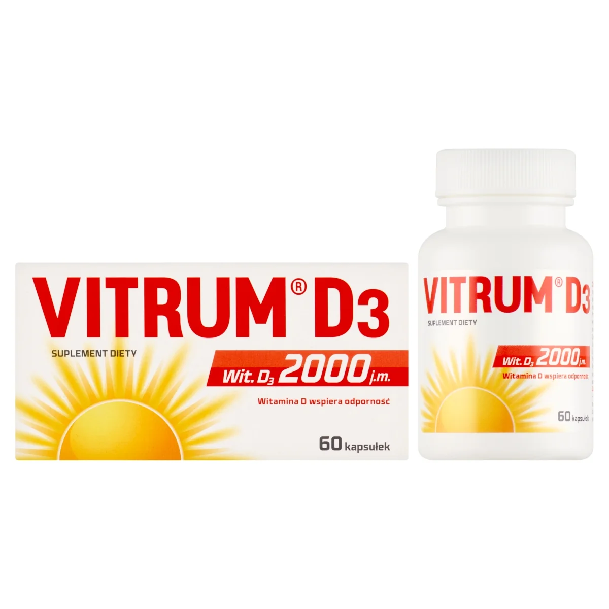 Vitrum® D3 2000 j.m. 60 kapsułek