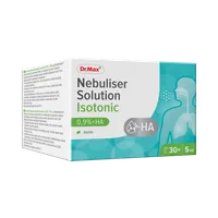 Nebuliser Solution Isotonic 0,9%+ HA Dr.Max, płyn do inhalacji, 5ml, 30 ampułek