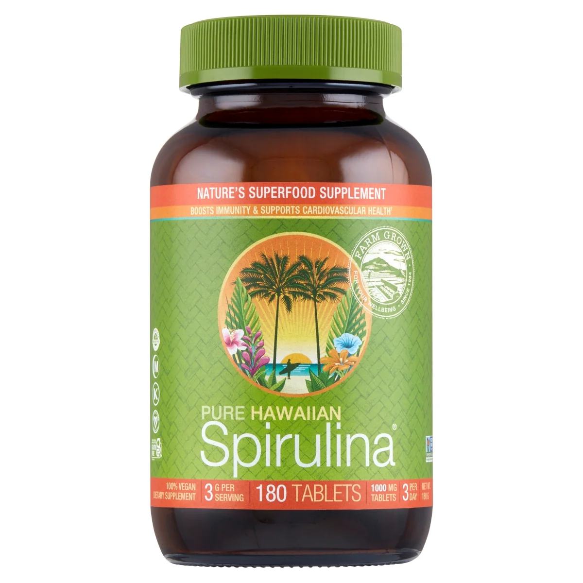 KenayAG Spirulina Hawajska Pacifica 1000 mg 180 tabletek
