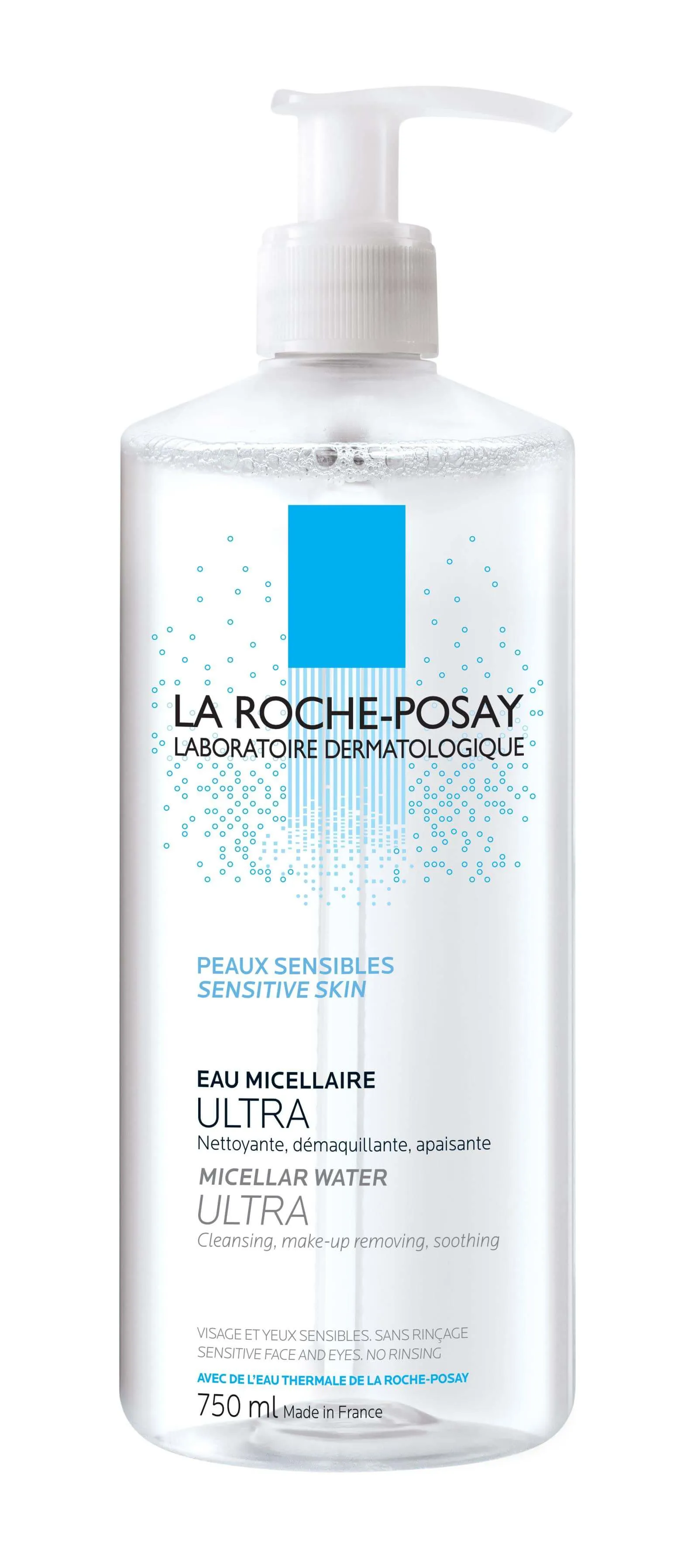 La Roche-Posay, płyn micelarny, 750 ml