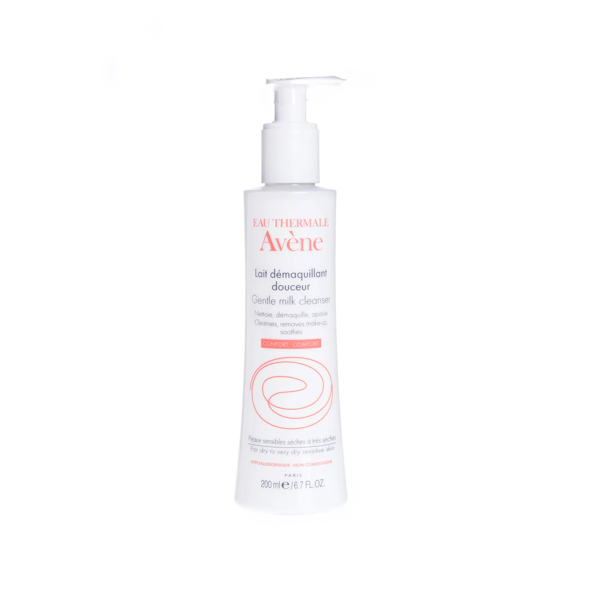 Avene, łagodne mleczko do demakijażu, 200 ml 