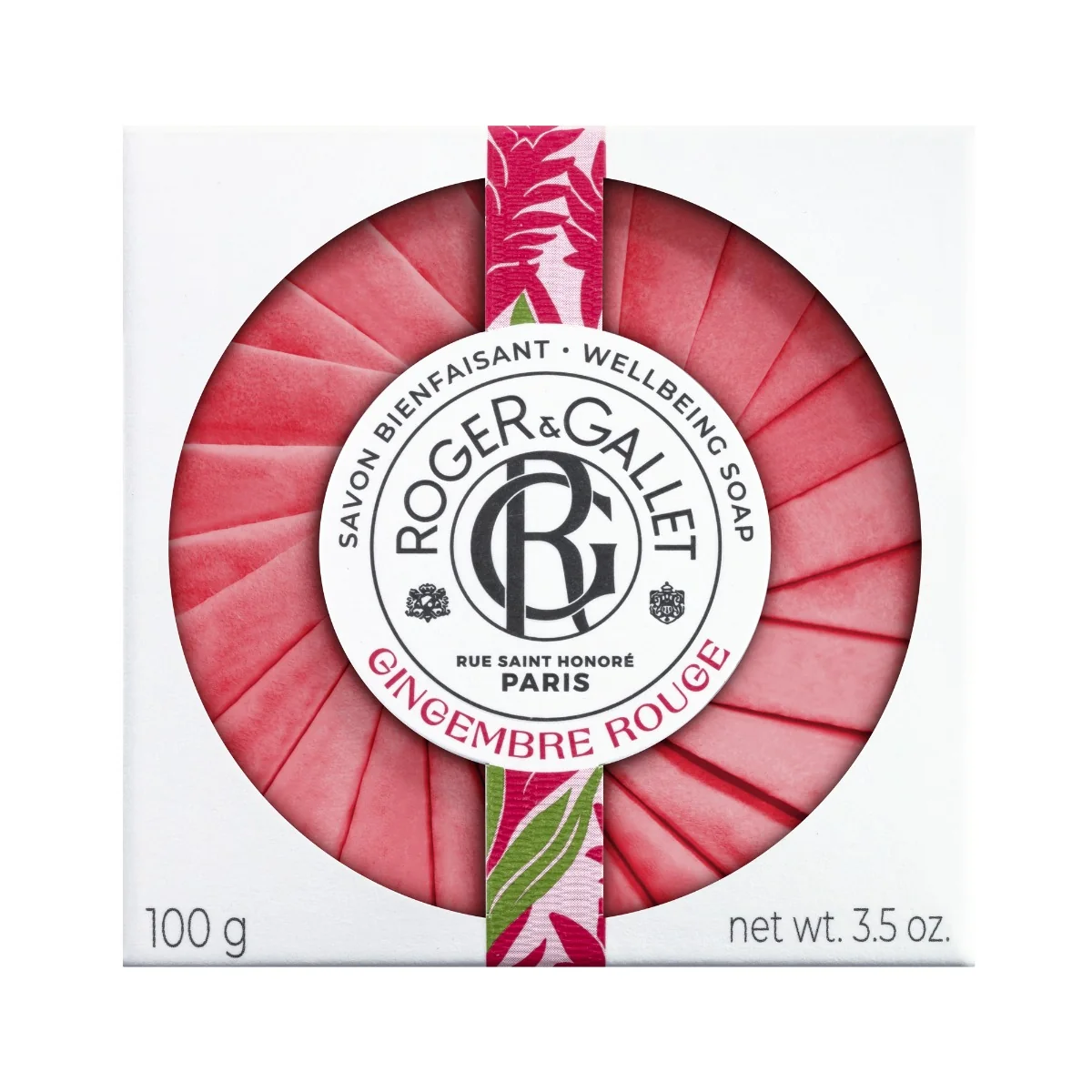 Roger & Gallet Gingembre Rouge mydło, 100 g