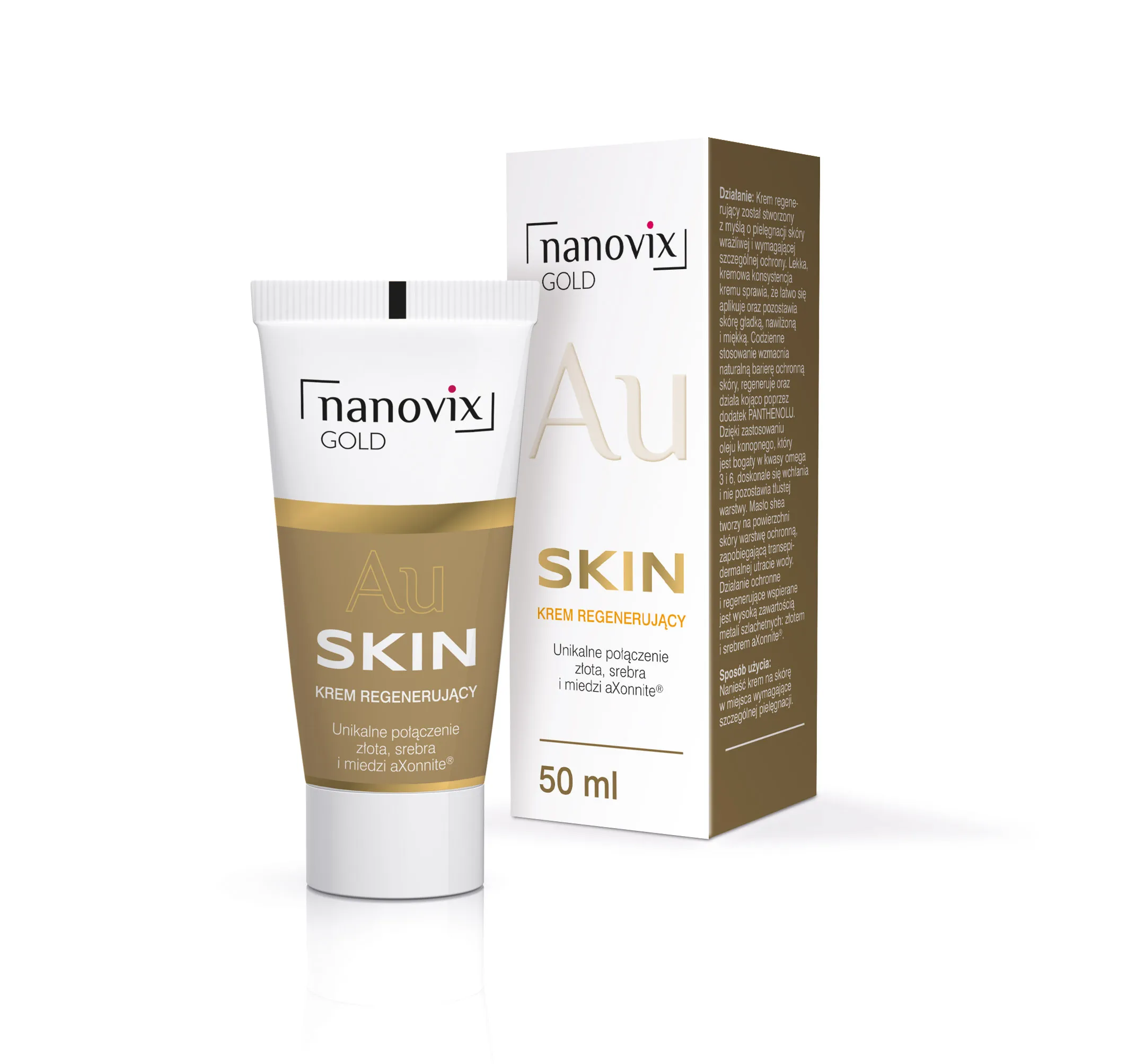 Nanovix gold skin, krem, 50 ml 