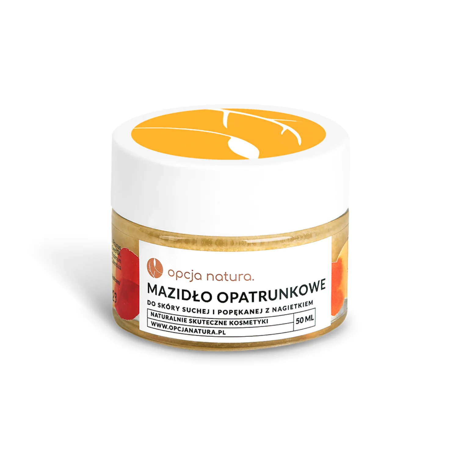 Opcja Natura Mazidło Opatrunkowe do skóry suchej i popękanej z nagietkiem, 50 ml