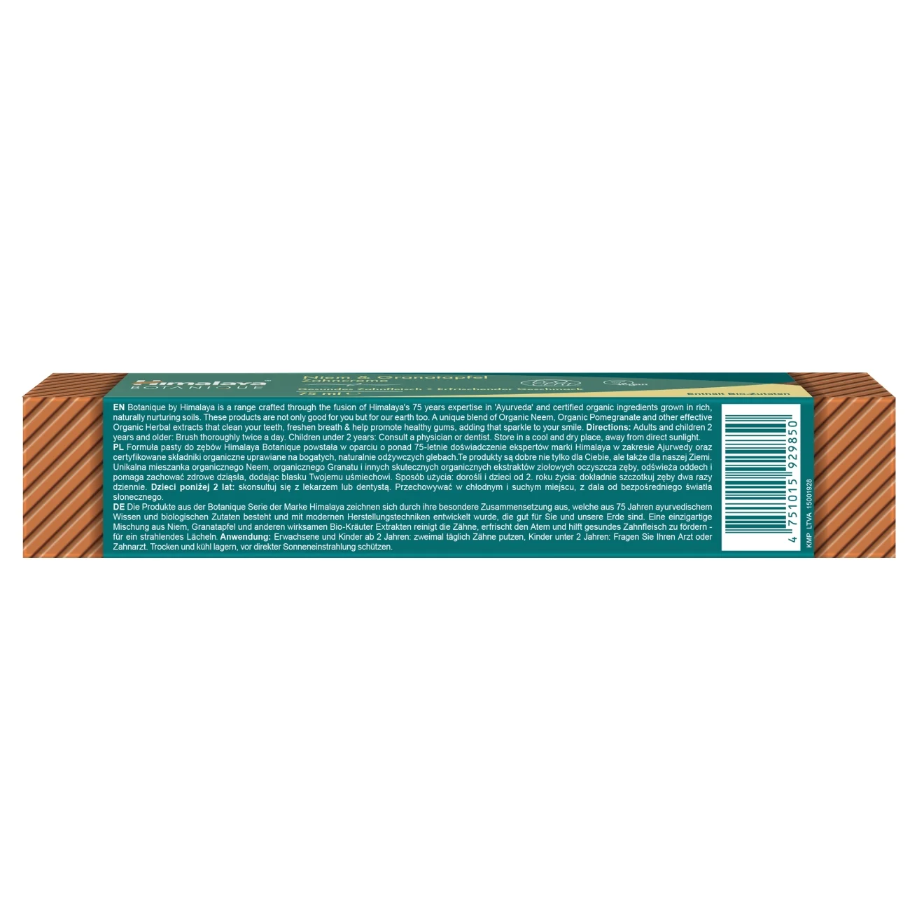 Himalaya Botanique pasta do zębów neem i granat 75 ml