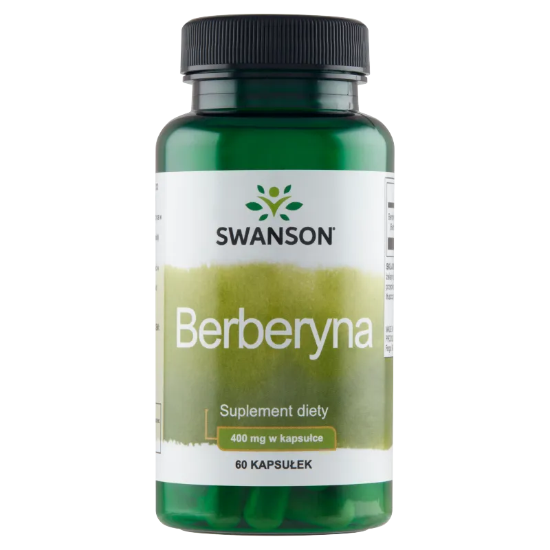 Swanson Berberyna, suplement diety, 60 kapsułek