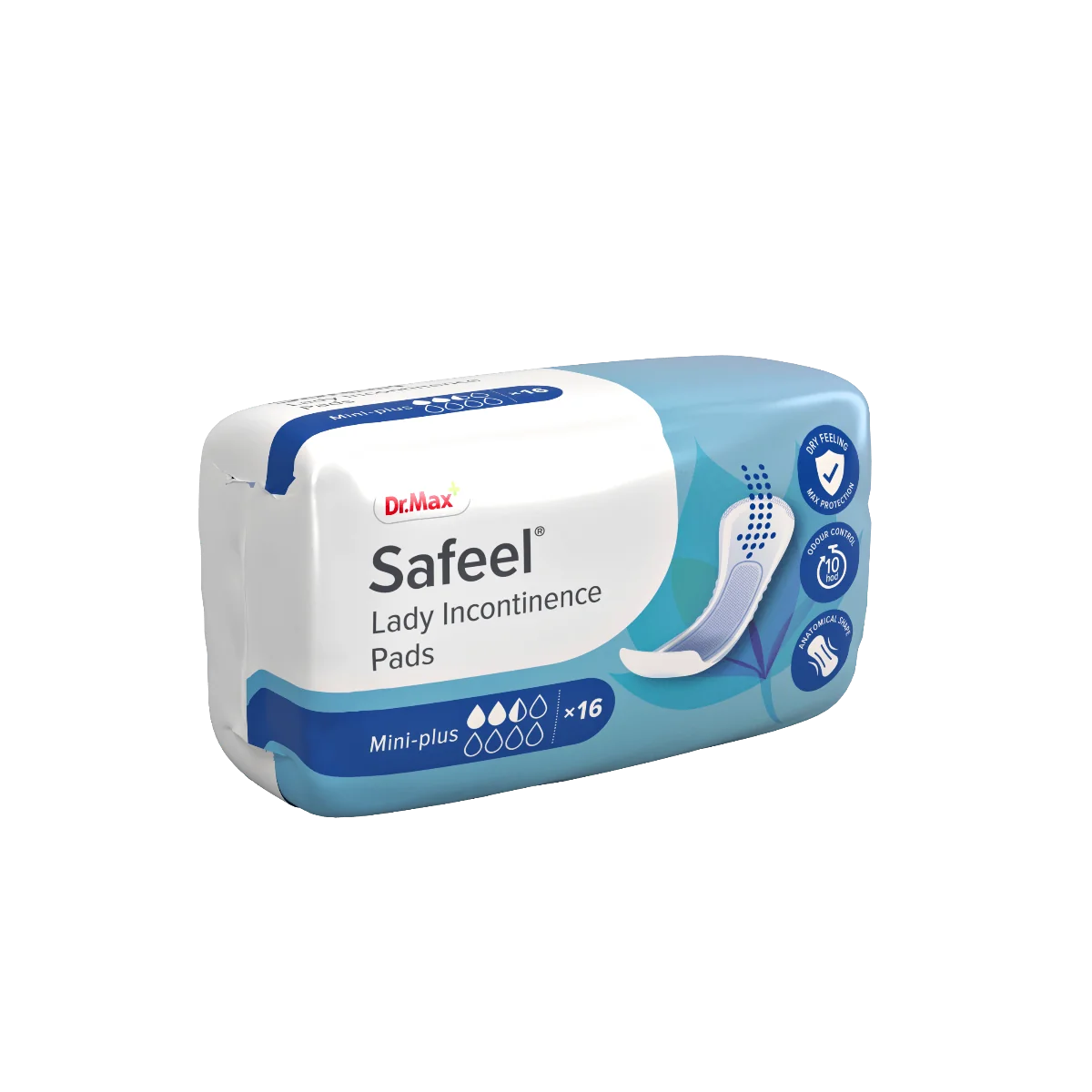 Dr.Max Safeel Lady Incontinence Pads Mini wkładki na nietrzymanie moczu, 16 szt.