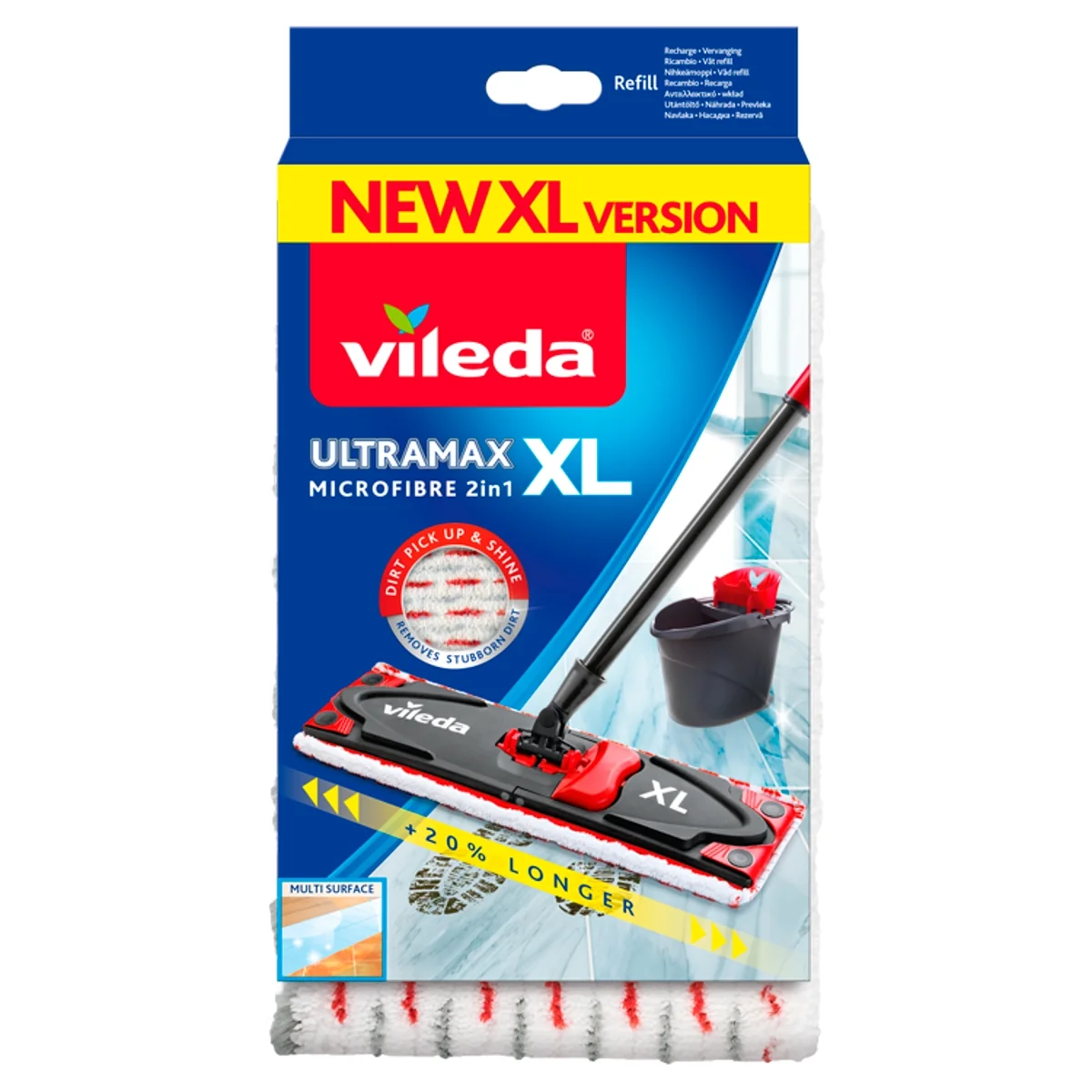 Vileda wkład do mopa Vileda Ultramax XL, Ultramax XL Turbo, Ultramat XL, 1 sztuka