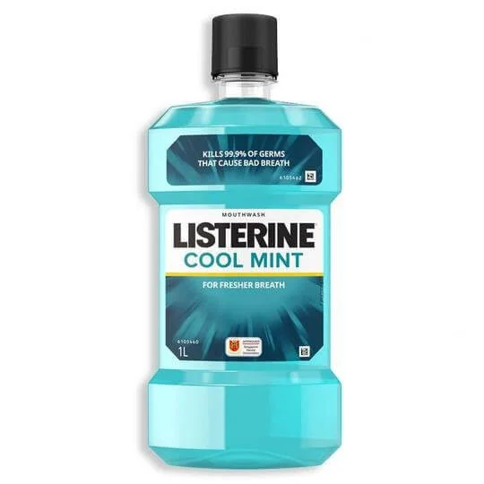 Listerine Cool Mint płyn do higieny jamy ustnej, 1000 ml