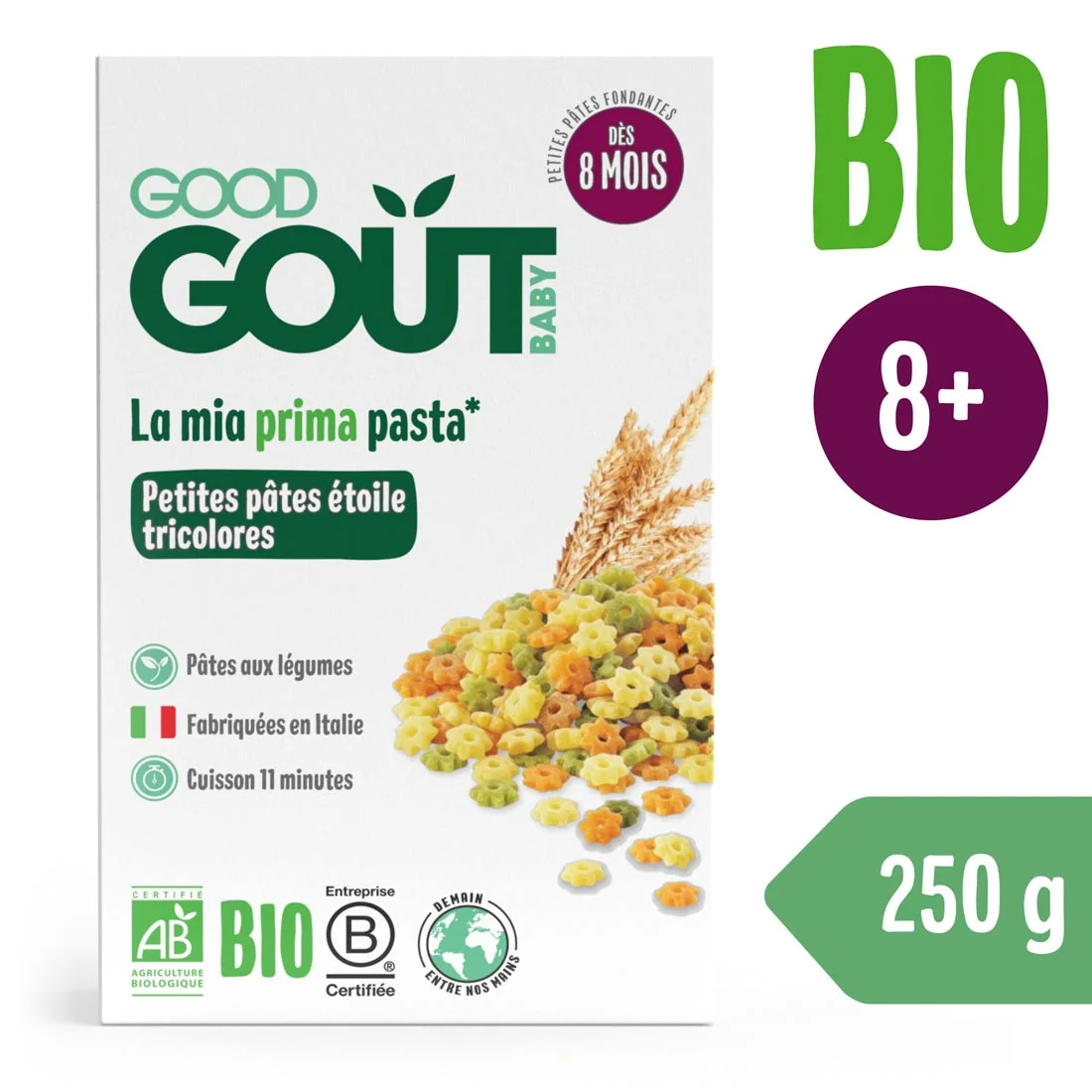 Good Gout BIO włoskie makaronowe gwiazdki, 250 g