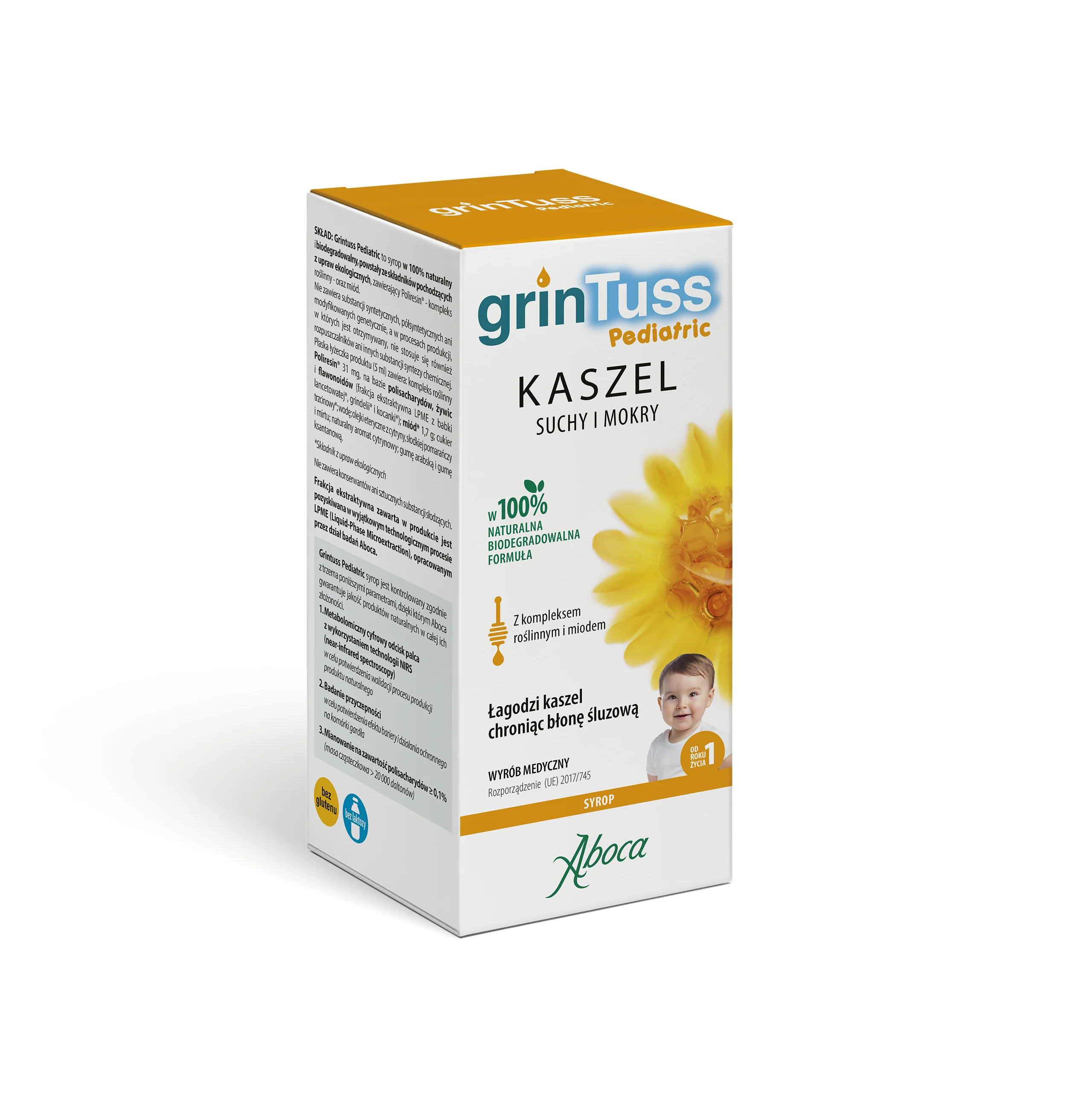 GrinTuss Pediatric syrop, 180 g