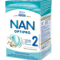 Nestle NAN Optipro 2, modyfikowane mleko dla niemowląt powyżej 6. miesiąca, 800 g