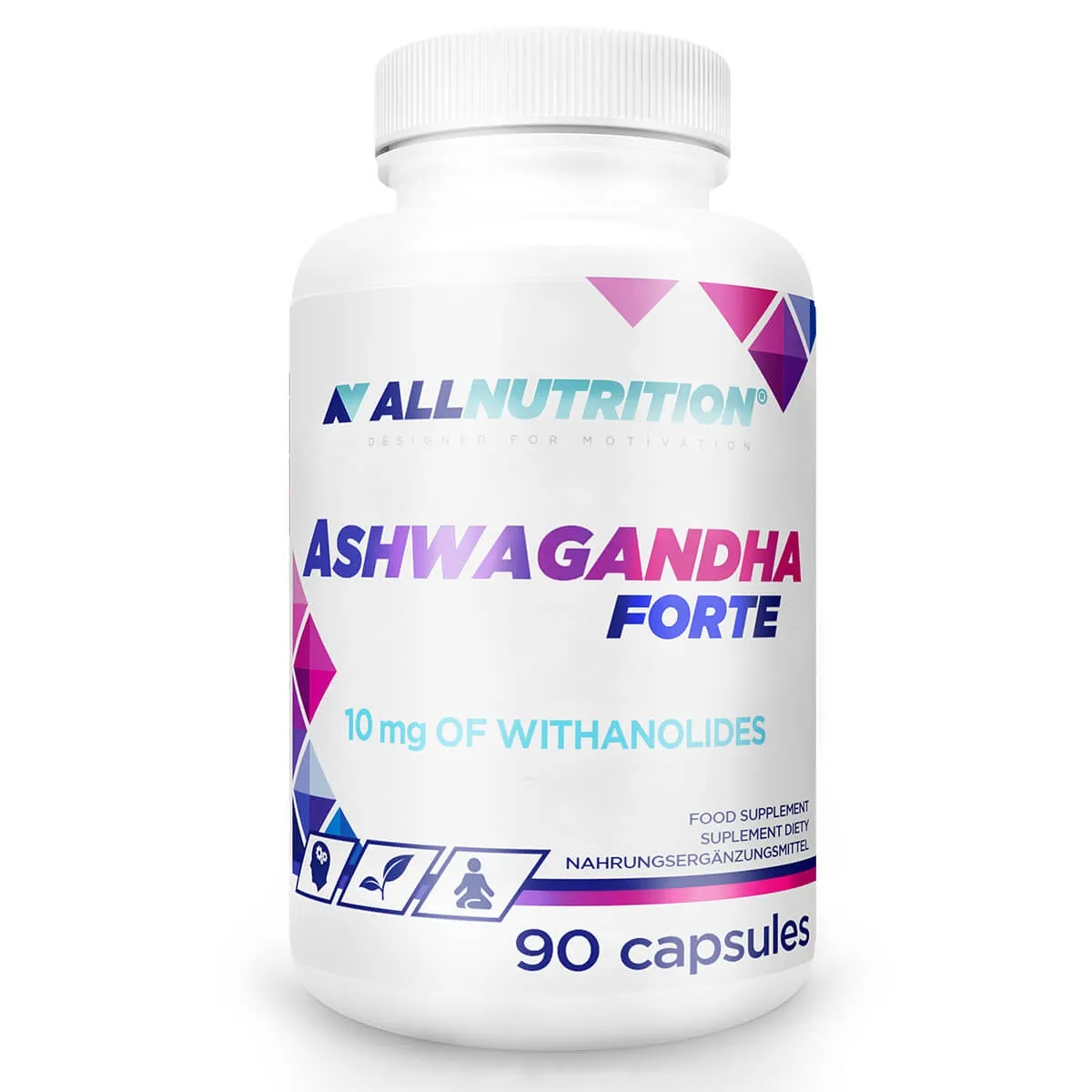 Allnutrition Ashwagandha Forte, suplement diety, 90 kapsułek