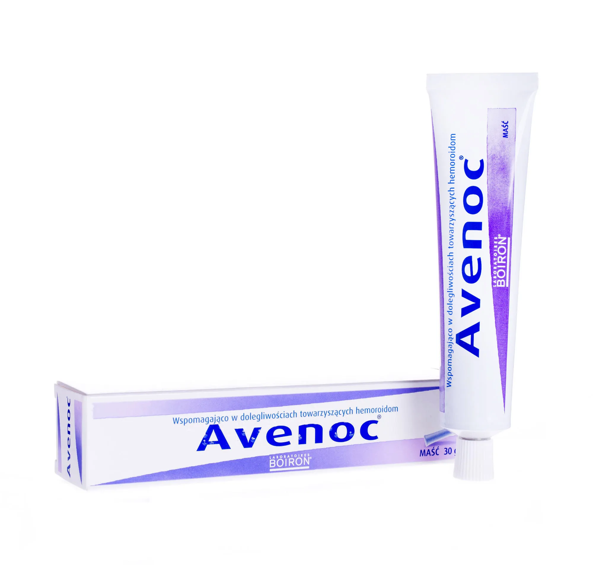 Avenoc - maść wspomagająco w dolegliwościach towarzyszących hemoroidom, 30 g