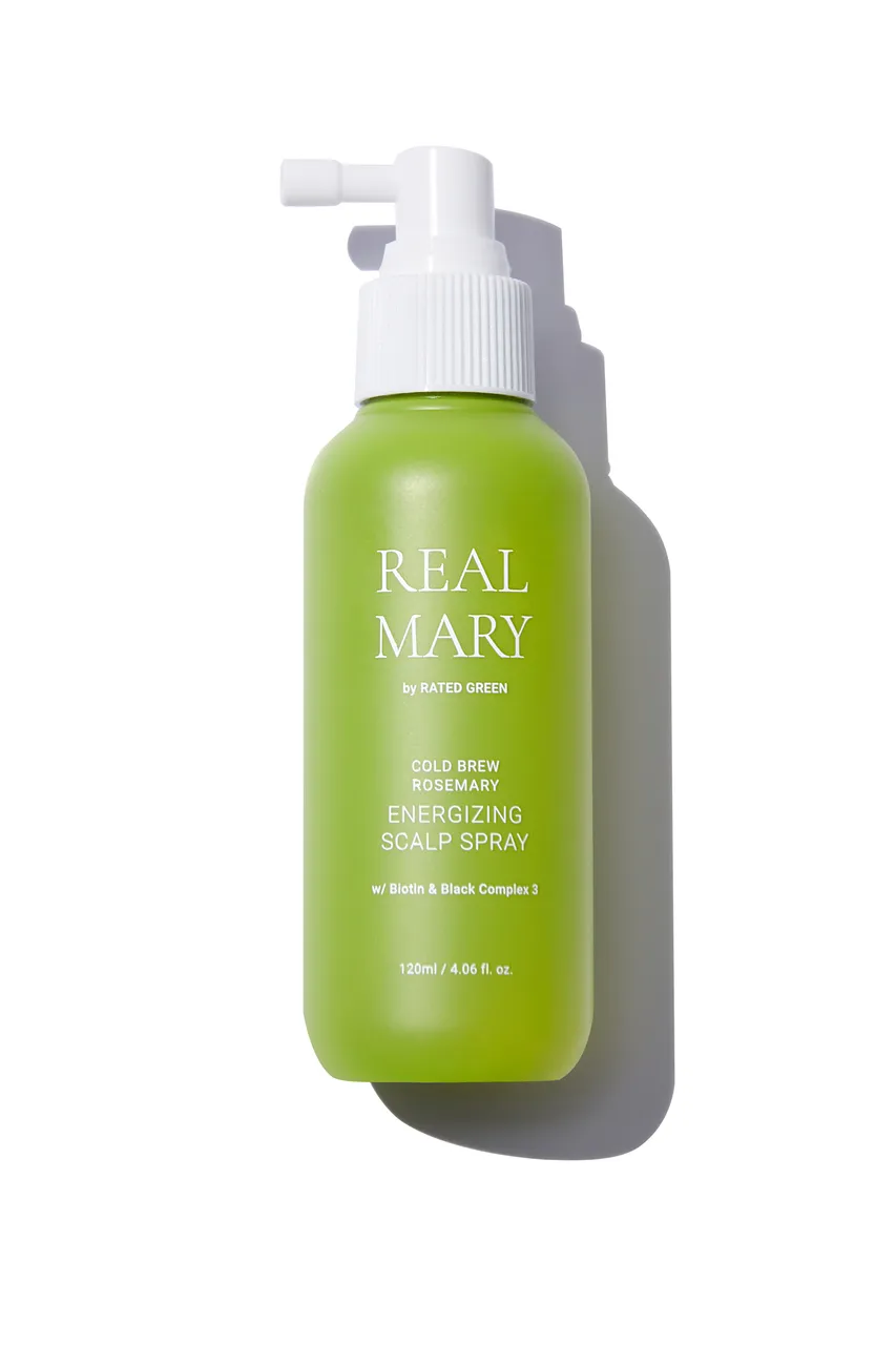 Rated Green Real Mary, pobudzający spray do skóry głowy, 120 ml