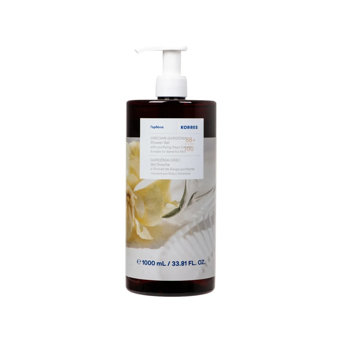 Korres Grecian Gardenia żel pod prysznic, 1000 ml