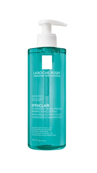 La Roche-Posay Effaclar Micro-Peeling Purifying Gel żel oczyszczający do twarzy, 400 ml