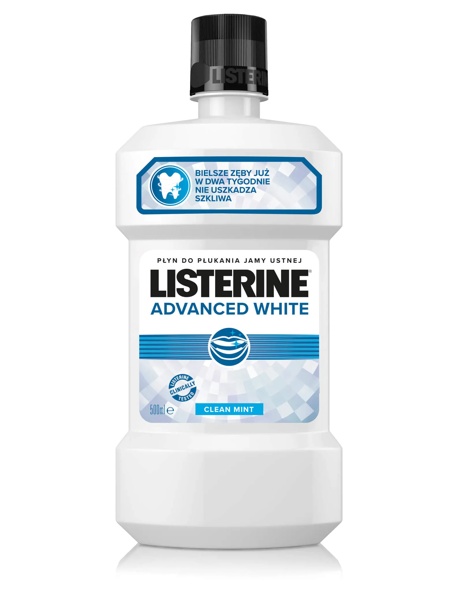 Listerine Advanced White, płyn do płukania jamy ustnej 500 ml