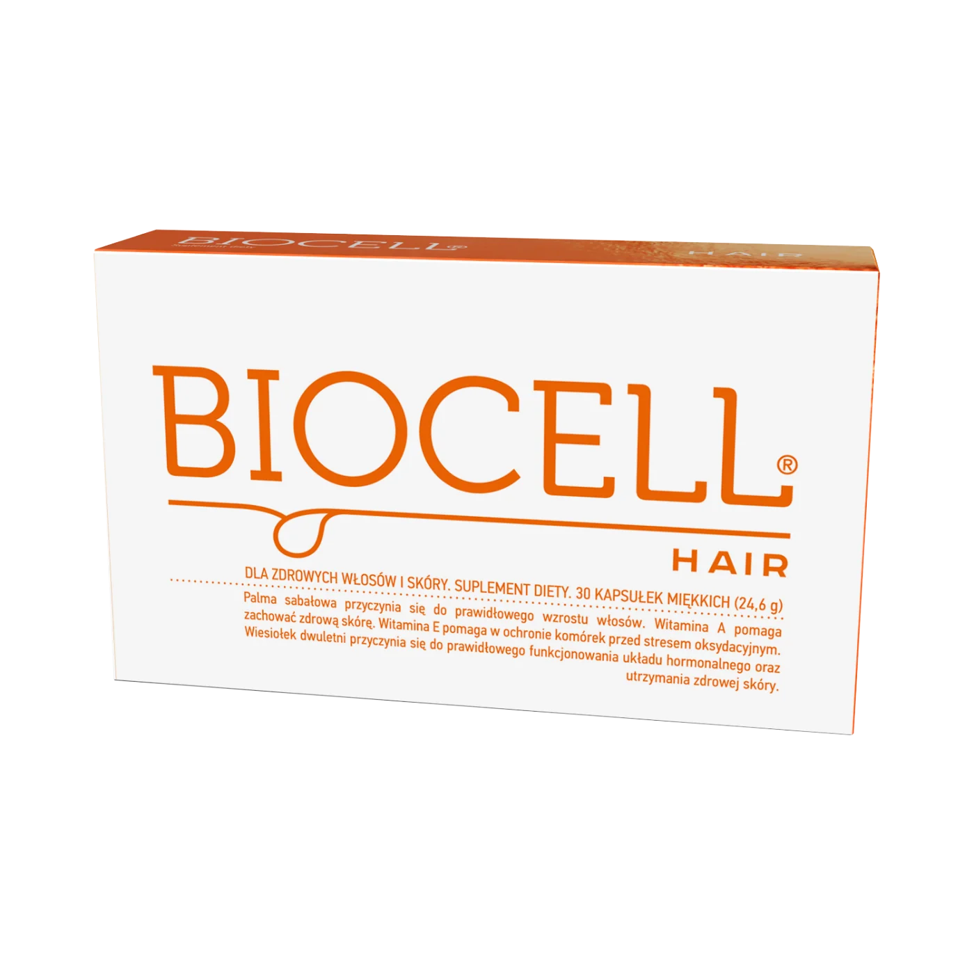 Biocell Hair suplement diety, 30 kapsułek