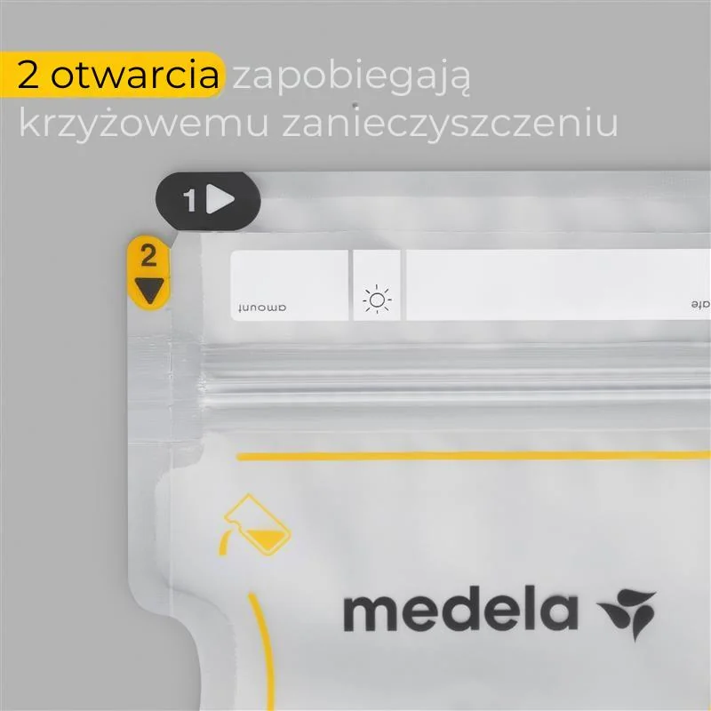 Medela Easy Pour™ woreczki do przechowywania mleka matki, 50 sztuk