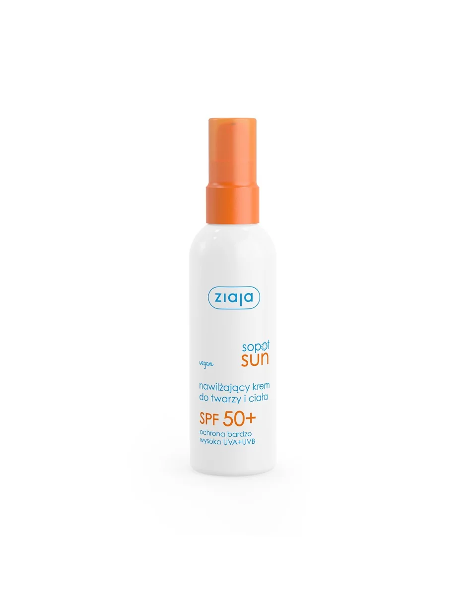 Ziaja Sopot Sun nawilżający krem do twarzy i ciała SPF 50+, 90 ml