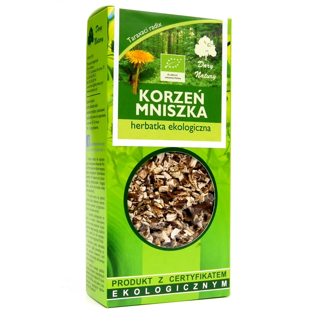 Zioła Mniszek Korzeń EKO, 100G