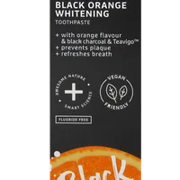 Ecodenta Expert Line czarna wybielająca pasta o smaku pomarańczowym, 100 ml