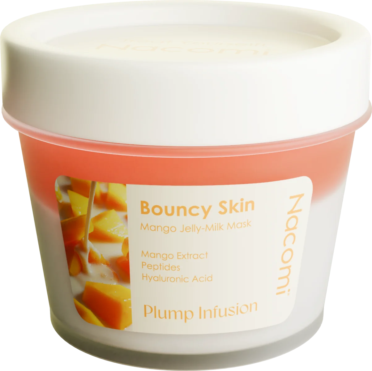 Nacomi Bouncy Skin maska do twarzy Mango, 80 ml