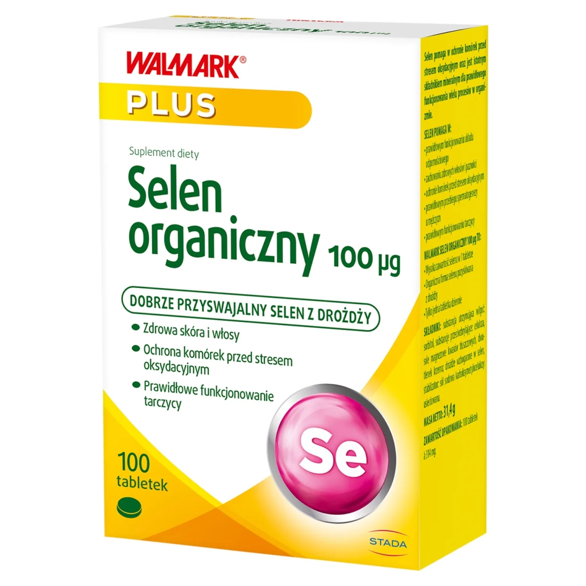 Walmark Selen 100 tabletek