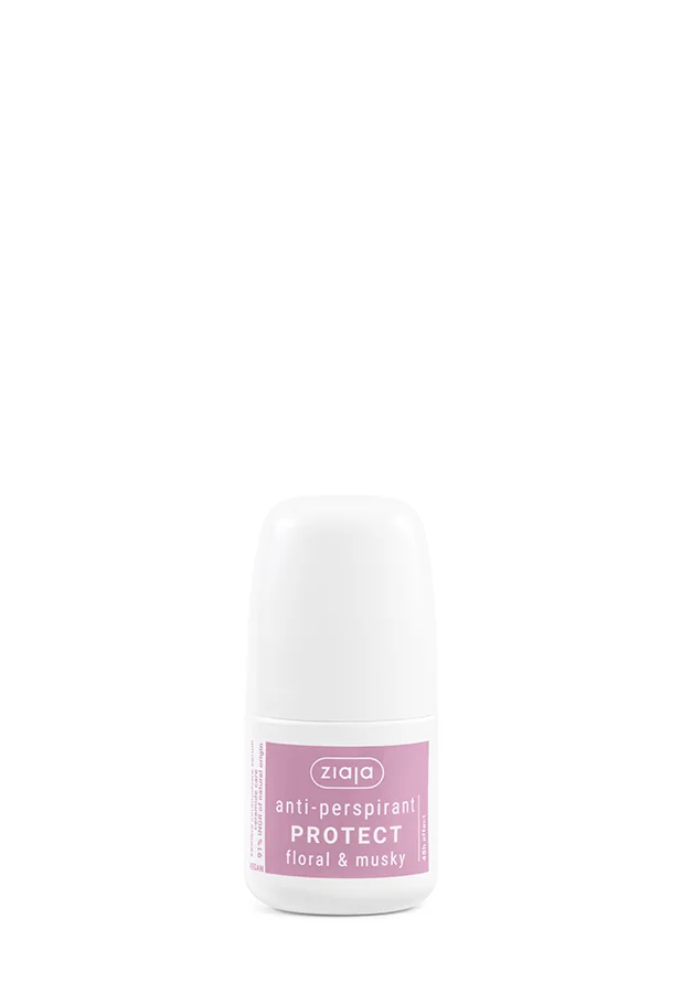 Ziaja Protect floral & musky antyperspirant, roll-on, 60 ml