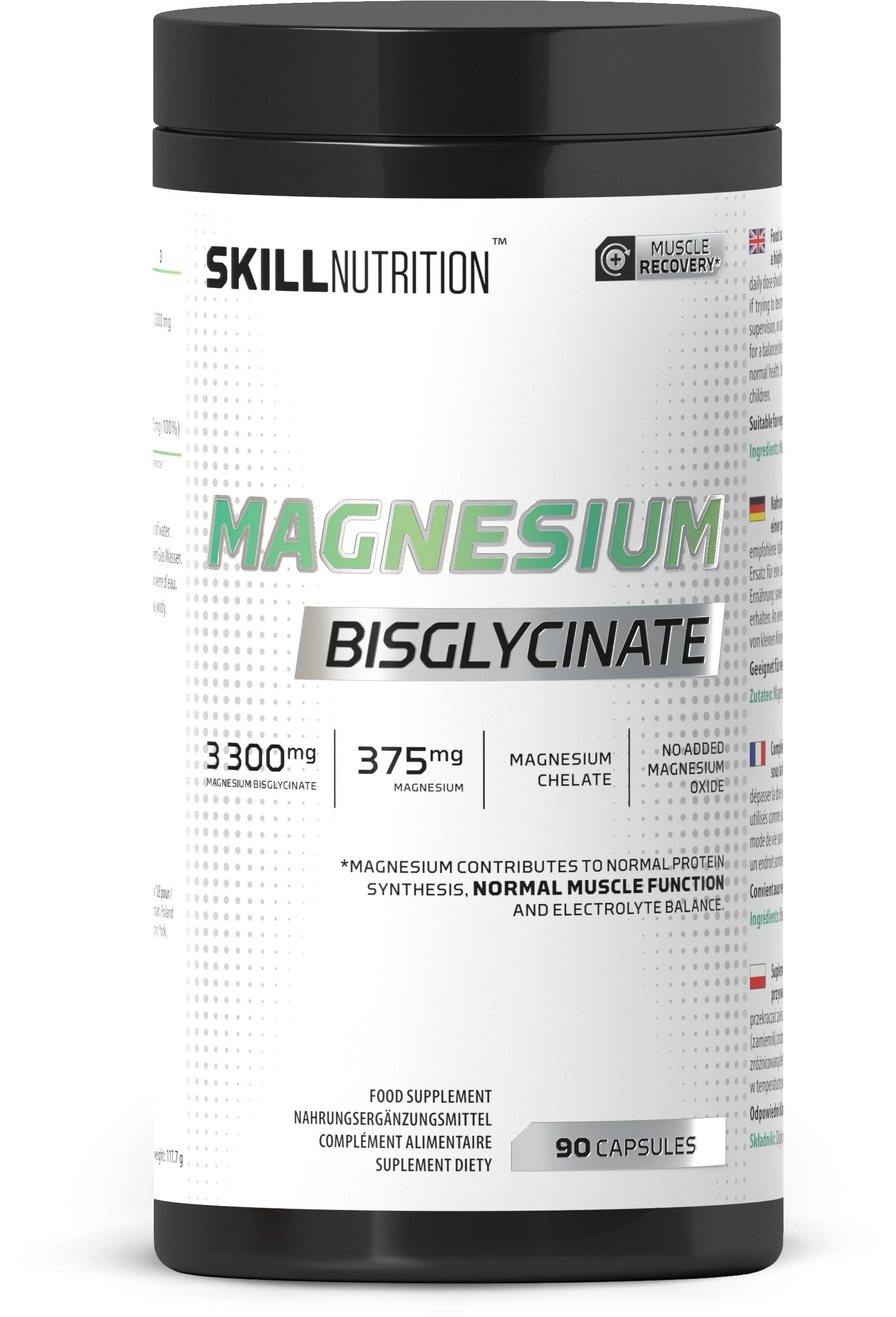 Skill Magnesium Bisglycinate 90 kapsułek