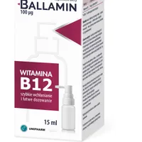 Ballamin, suplement diety, aerozol doustny, 15 ml