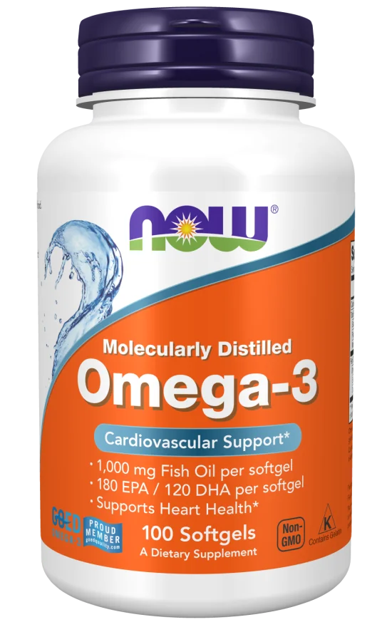 Now Foods Omega-3 1000 mg 100 kapsułek