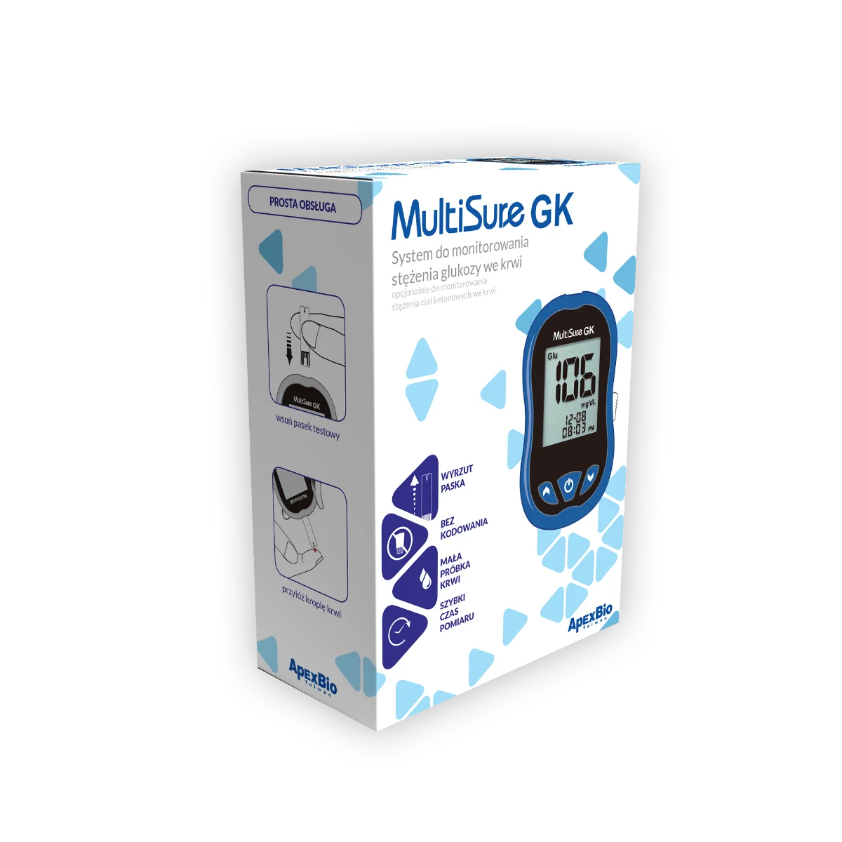 Multisure GK glukometr, 1 sztuka