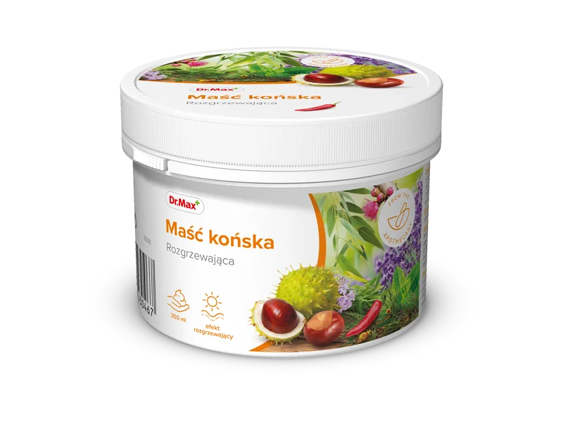 Dr.Max maść końska rozgrzewająca, 350 ml