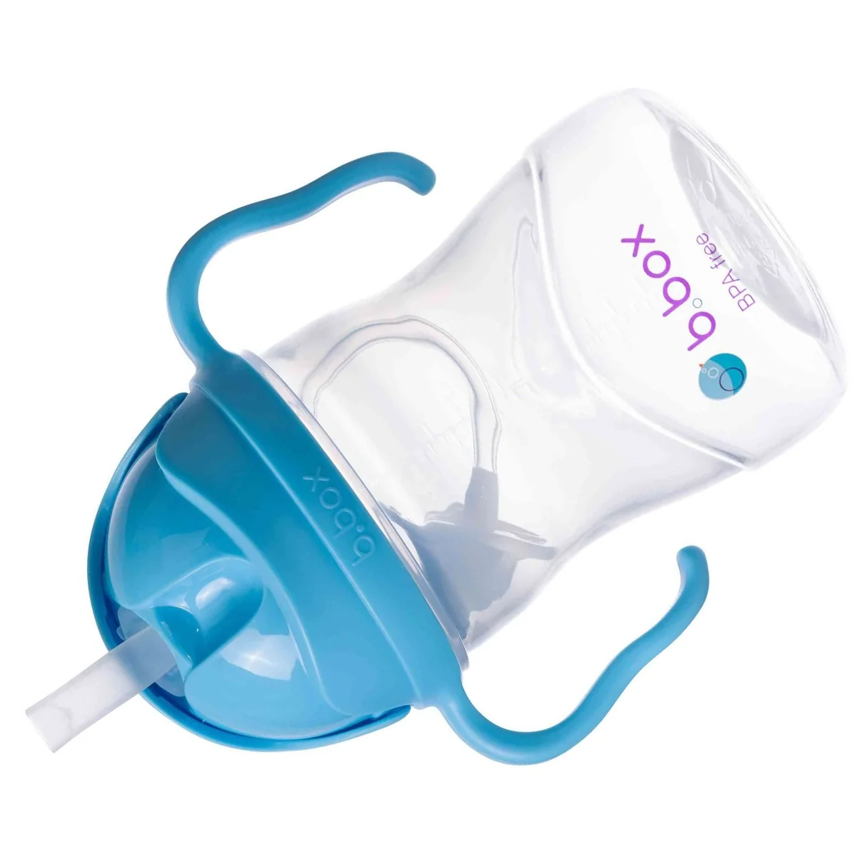 B.Box, bidon ze słomką, borówkowy, 240 ml