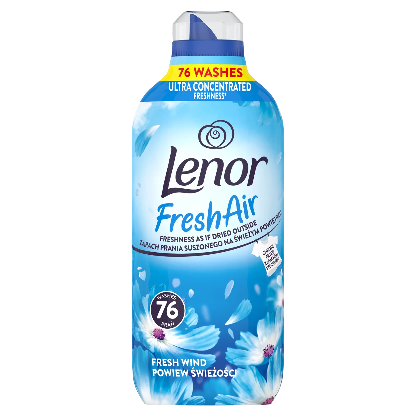 Lenor Fresh Air Fresh Wind płyn do płukania tkanin, 76 prań