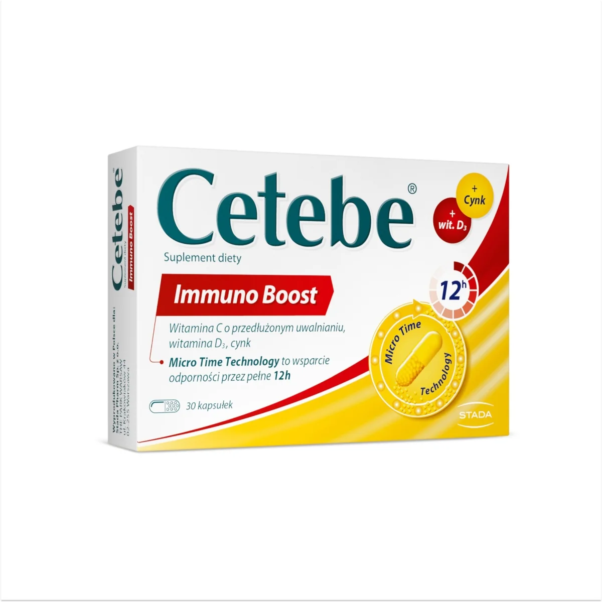 Cetebe Immuno Boost 30 kapsułek