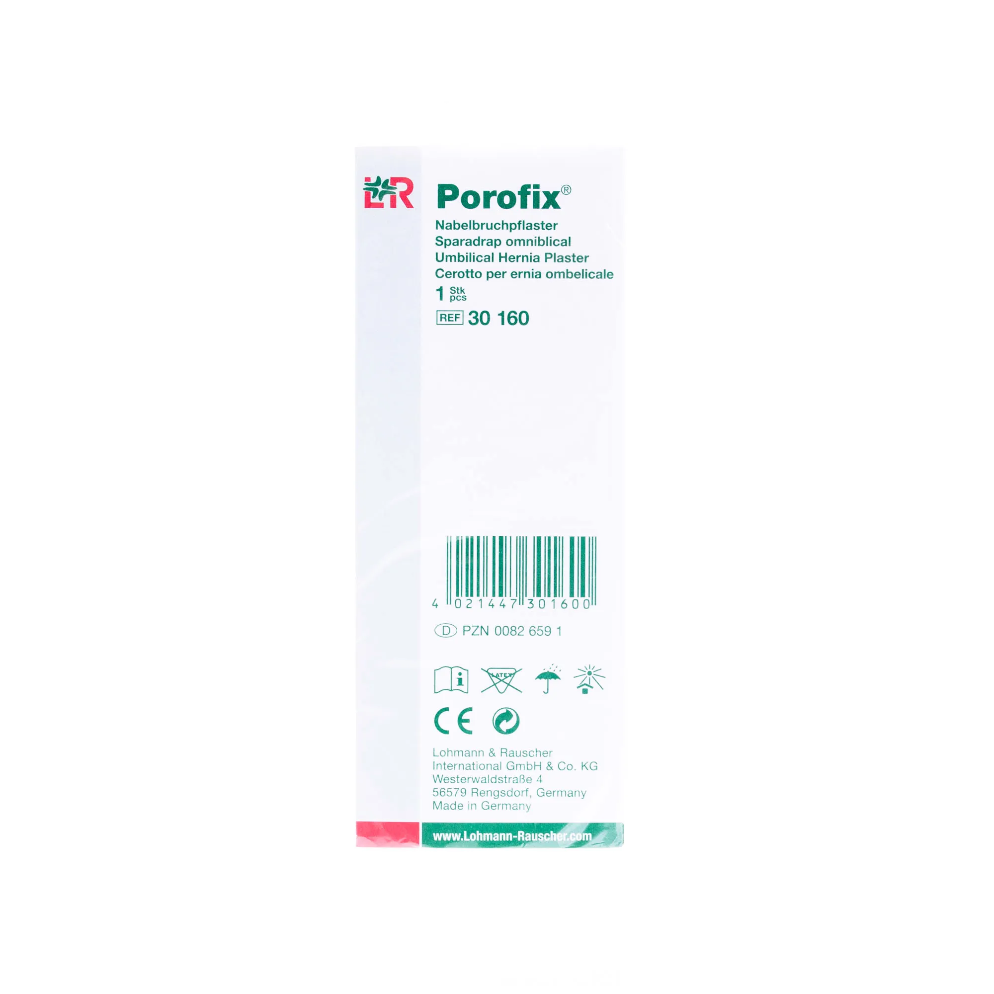 Porofix - plaster przeciw przepuklinie dla niemowląt