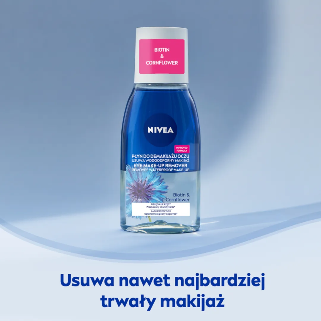 Nivea dwufazowy płyn do demakijażu oczu, 125 ml 