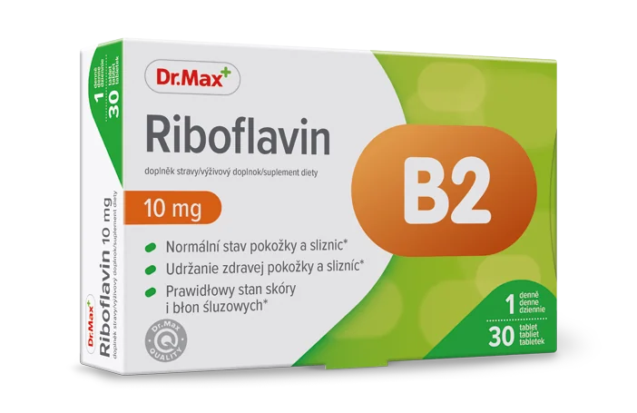 Dr.Max Riboflavin 10 mg 30 tabletek