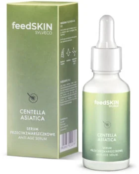 FeedSKIN Centella Asiatica serum przeciwzmarszczkowe z wąkrotą azjatycką FeedSKIN Centella Asiatica serum przeciwzmarszczkowe z wąkrotą azjatycką