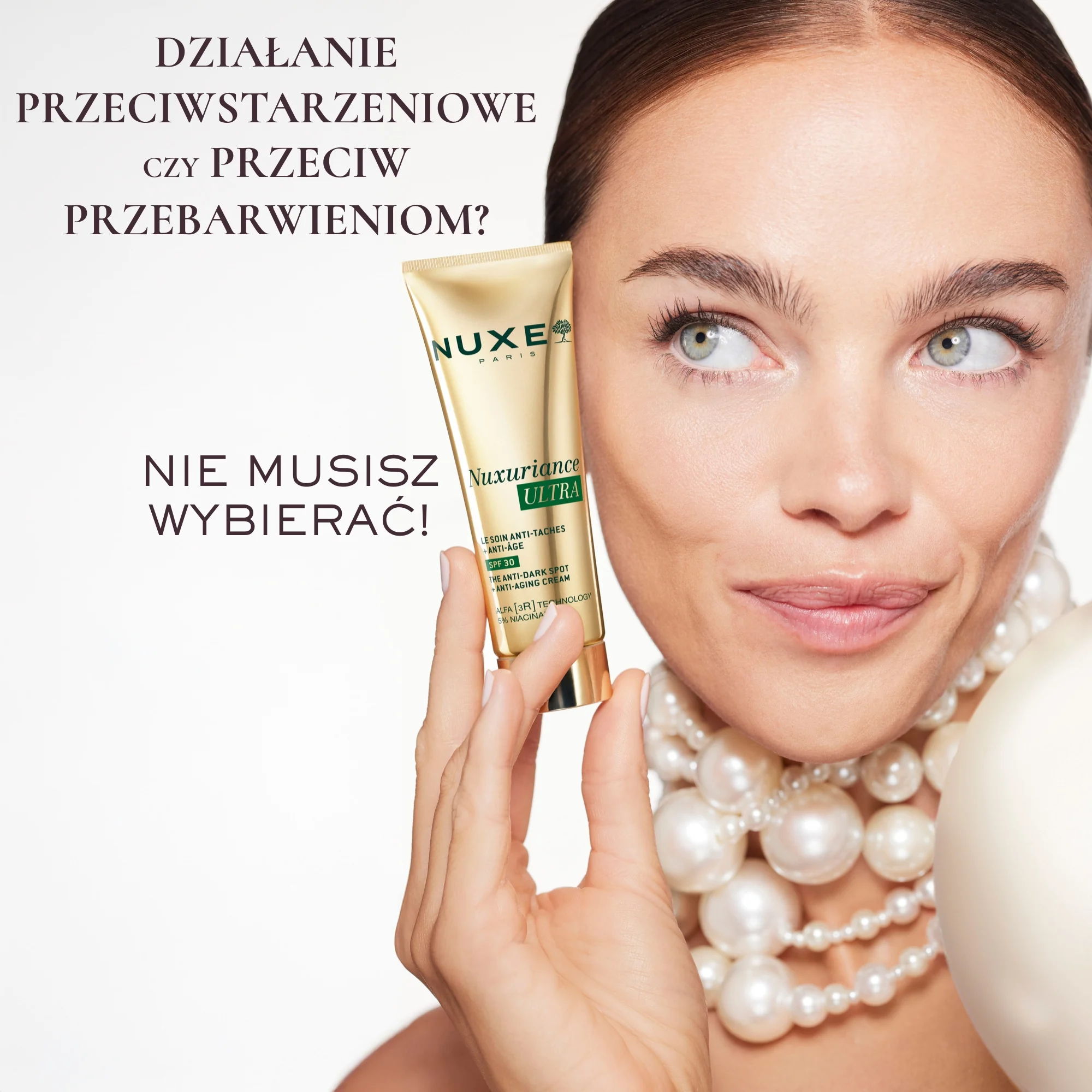 Nuxe Nuxuriance Ultra przeciwstarzeniowy krem na przebarwienia SPF 30, 50 ml