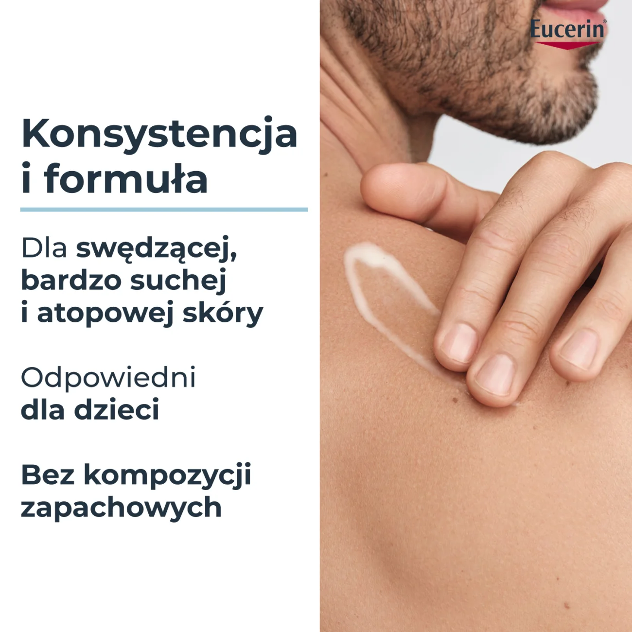 Eucerin AtopiControl krem łagodzący w fazie zaostrzenia AZS, 100 ml