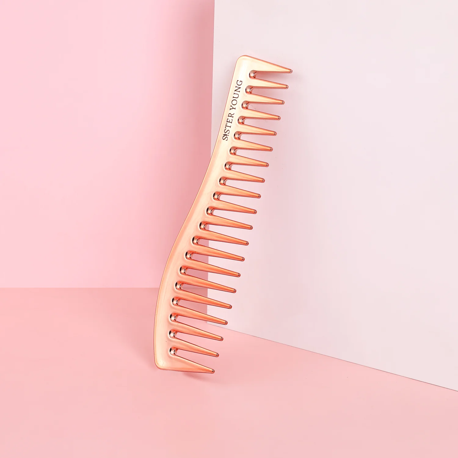 Sister Young Zuri rose gold, grzebień do włosów, 1 sztuka