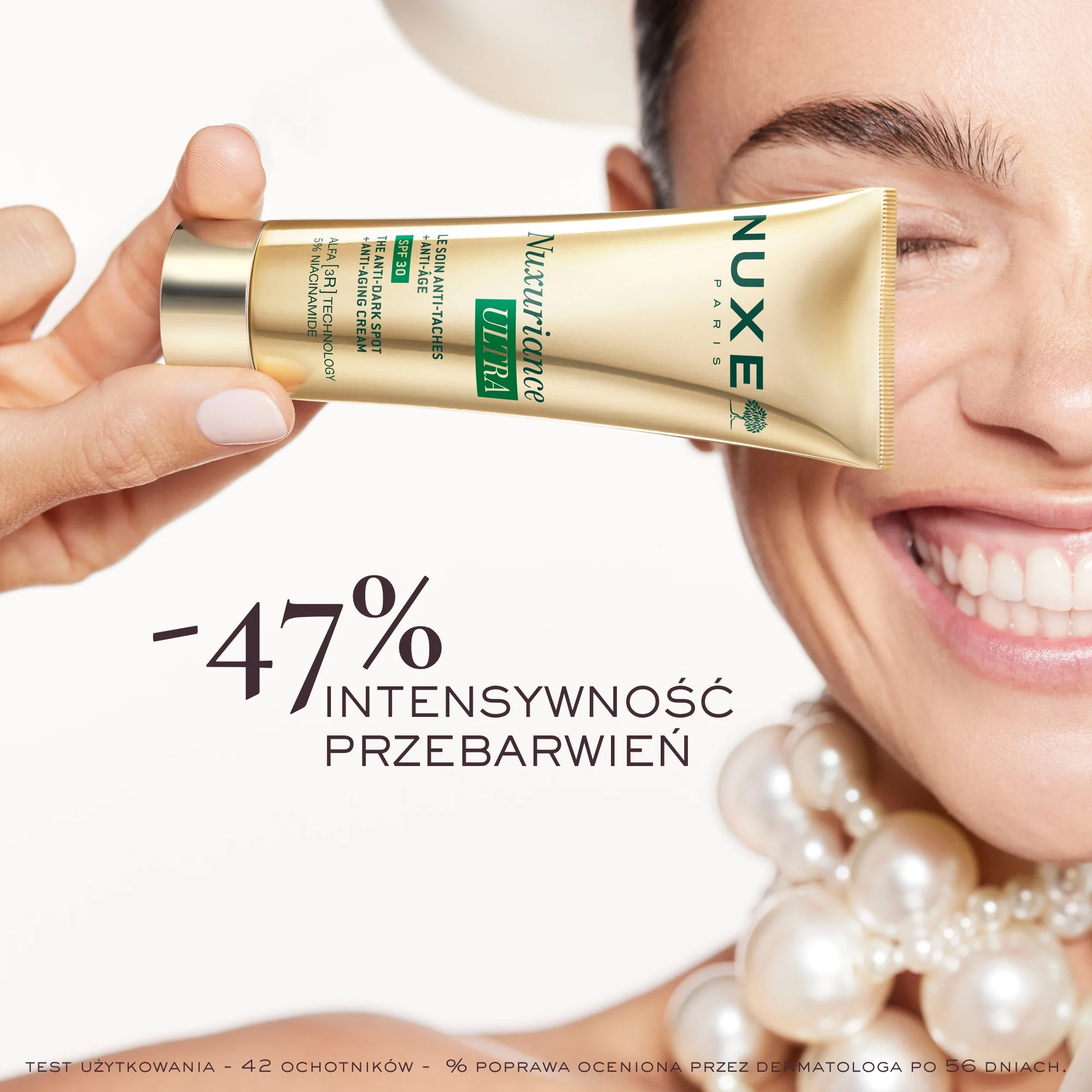 Nuxe Nuxuriance Ultra przeciwstarzeniowy krem na przebarwienia SPF 30, 50 ml