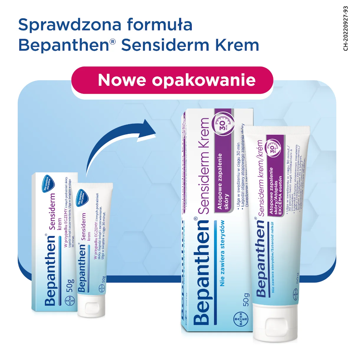 Bepanthen Sensiderm Krem, 20 g 