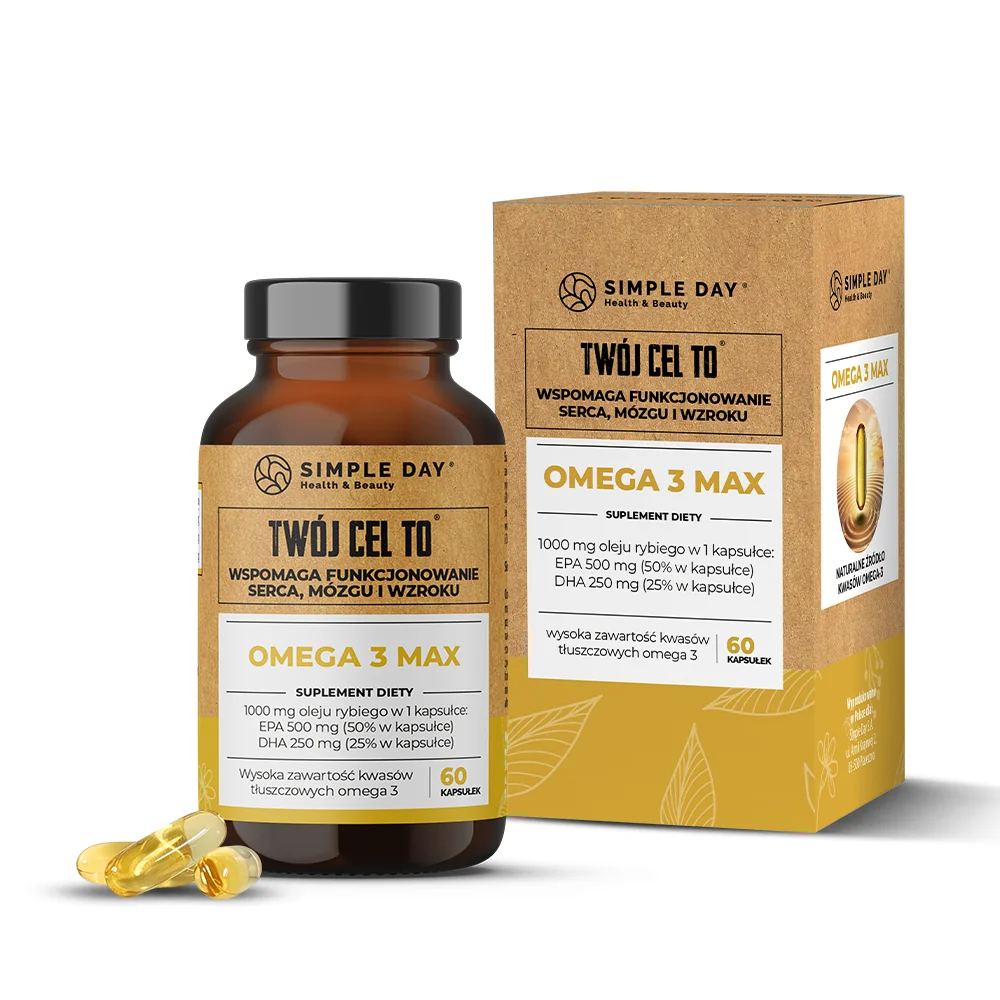 Twój cel to: Kwasy Omega 3 60 kapsułek